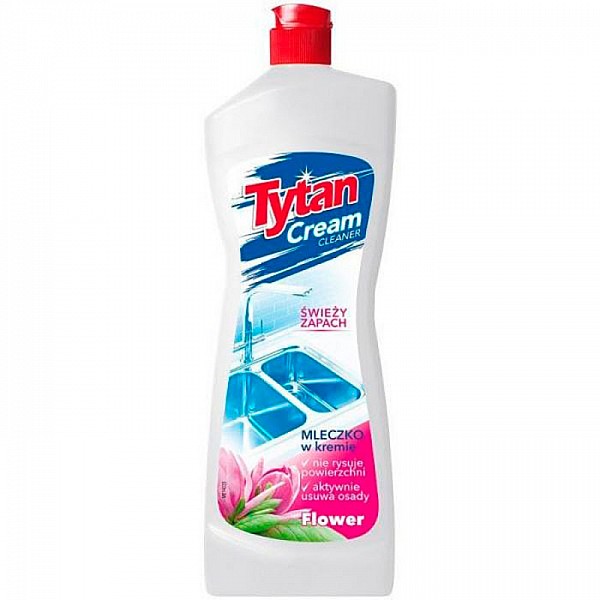 Молочко для чистки Tytan цветочное 900 г