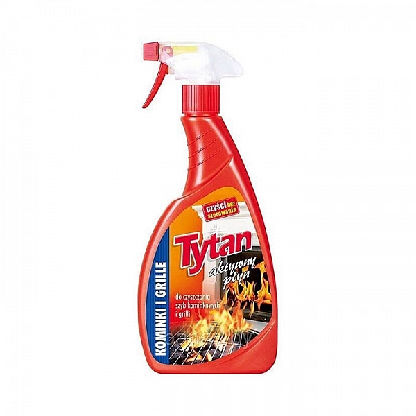 Жидкость для чистки каминных стекол и гриля Tytan 500 г