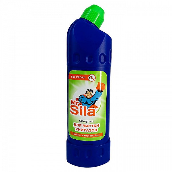 Средство для чистки унитазов Mr Sila 0.75 л