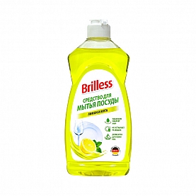 Средство для мытья посуды Brilless Лимон и мята 1 л