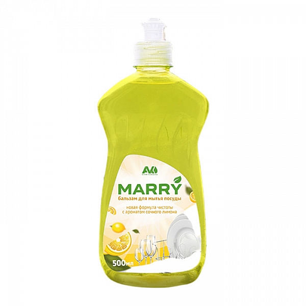 Средство для мытья посуды Avko Marry с ароматом сочного лимона 500 мл