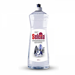 Вода для утюгов деминерализованная Selena 1 л