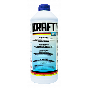 Антифриз Kraft G11 -35°C синий 1.5 л