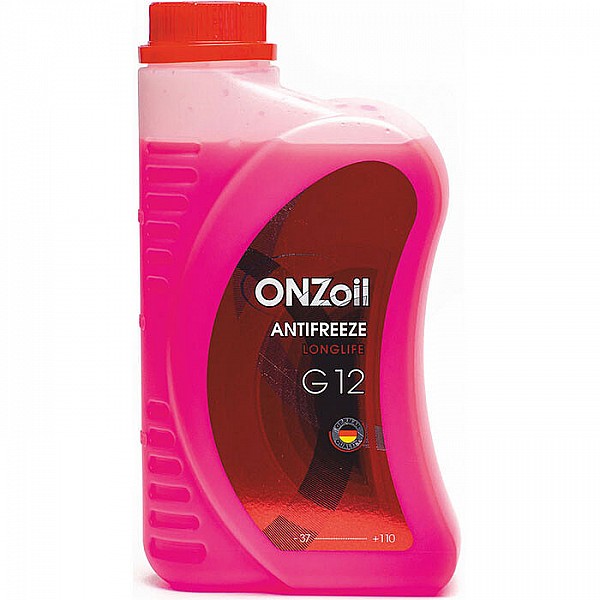 Антифриз Onzoil Optimal G12 Red красный 0.9 л