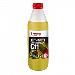Антифриз Lesta Antifreeze Yellow G11-35°C 1 кг