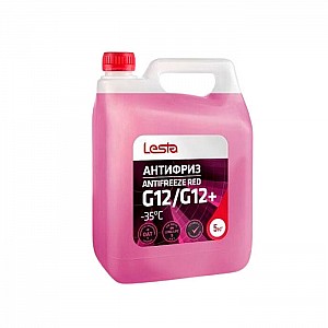 Антифриз Lesta Antifreeze Red G12/G12+-35°C LES-AS-A35-G12RU/5 5 кг