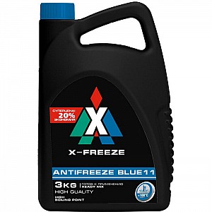 Антифриз X-Freeze Blue 11 430206093 синий 3 кг