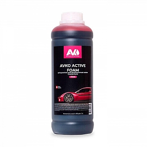 Автошампунь для бесконтактной мойки Avko Active Foam Pink 1 л