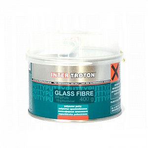 Шпатлевка Inter Troton Glass Fibre зеленая 400 г