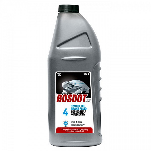 Жидкость тормозная Rosdot 4 910 г