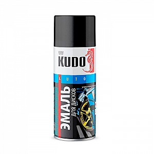 Эмаль для дисков Kudo KU-5203 черная 520 мл