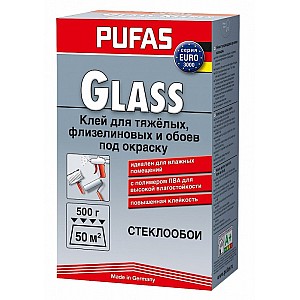 Клей обойный Pufas Glass Euro 3000 500 г