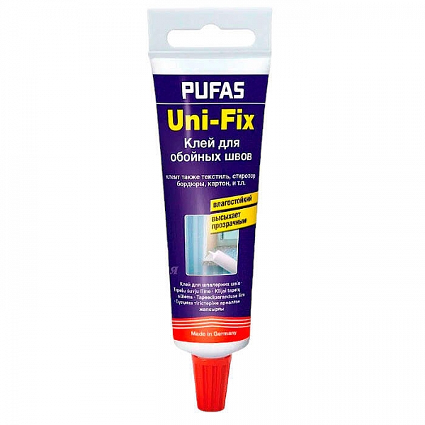 Клей для обойных швов и быстрого ремонта Pufas Uni-Fix 60 г