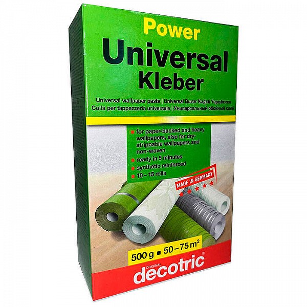 Клей обойный Decotric Power Универсальный 0.5 кг
