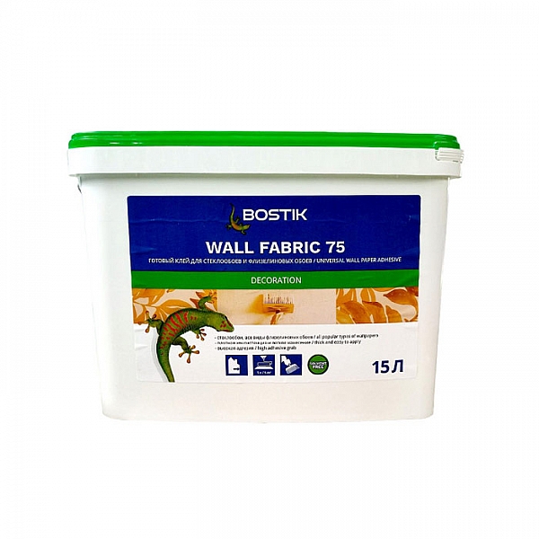 Клей для стеклообоев Bostik 75 15 л