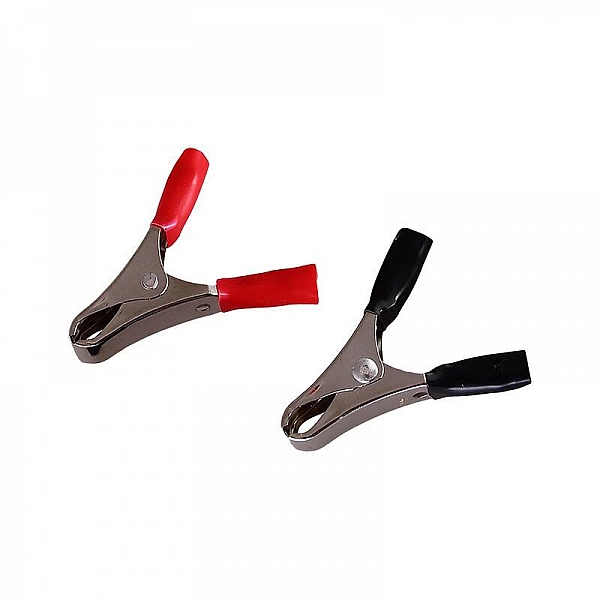 Зажим крокодил Rexant 16-0012-9 длина 50 мм 10A 2шт