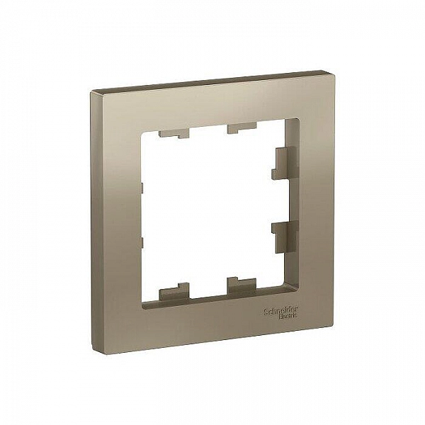 Рамка Systeme Electric AtlasDesign ATN000501 1 пост шампань