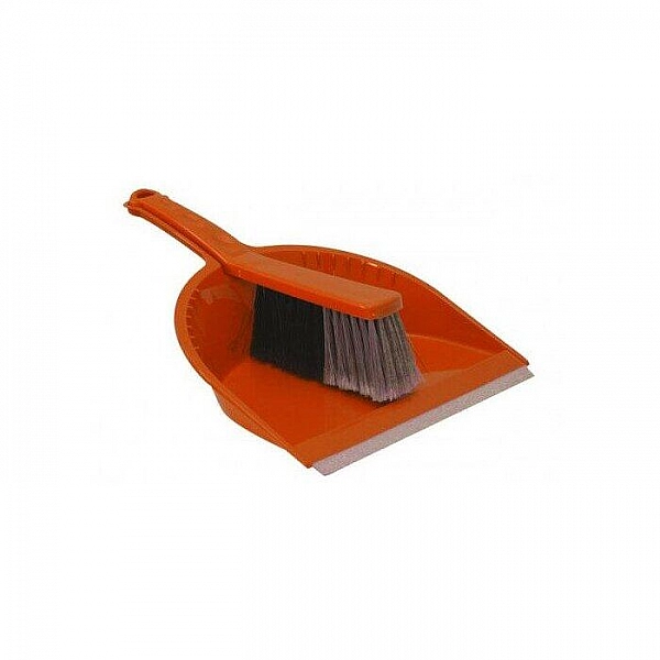 Совок+щетка Idea Стандарт М 5173 оранжевый