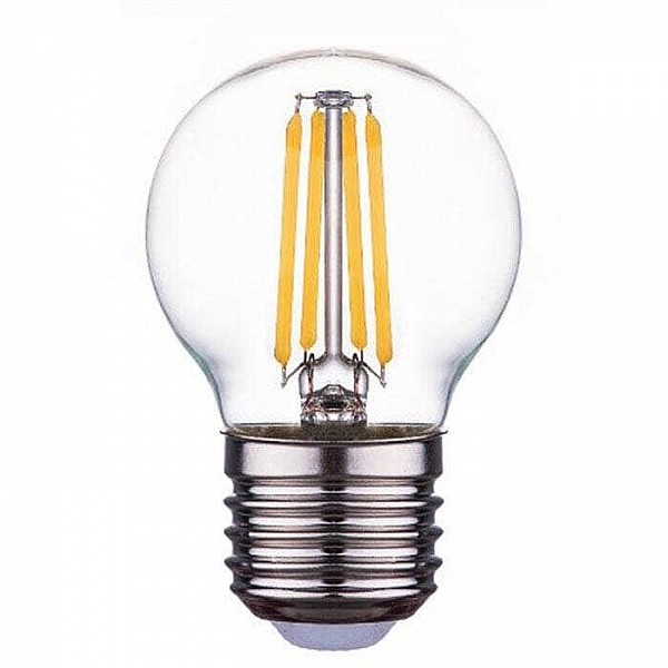 Лампа светодиодная Фарлайт FAR000033 G45 7Вт 2700К Е27 нитевидная прозрачная шар