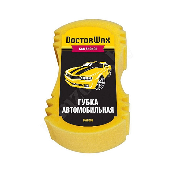 Губка автомобильная DoctorWax DW8608R 245*135*73 мм