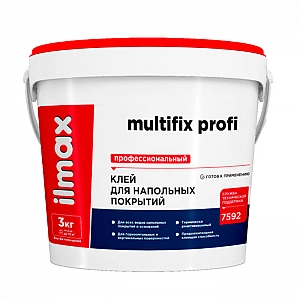 Клей ilmax multifix profi для напольных покрытий 3 кг