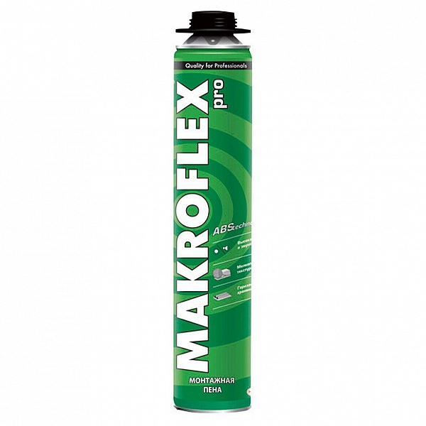 Пена монтажная Makroflex PRO профессиональная 750 мл