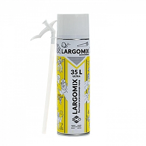 Пена монтажная Largomix ultra бытовая всесезонная 480 мл