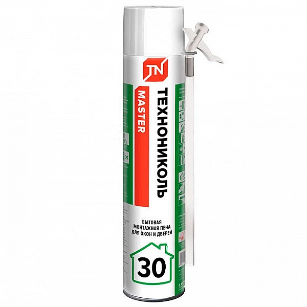 Пена монтажная ТехноНиколь Master 30 бытовая 350 мл
