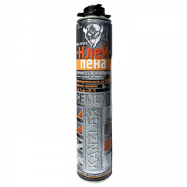 Клей-пена Kanzler Cement полиуретановая 850 мл