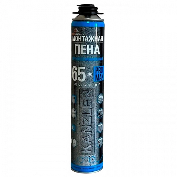 Пена монтажная Kanzler Pro Max профессиональная зимняя 850 мл