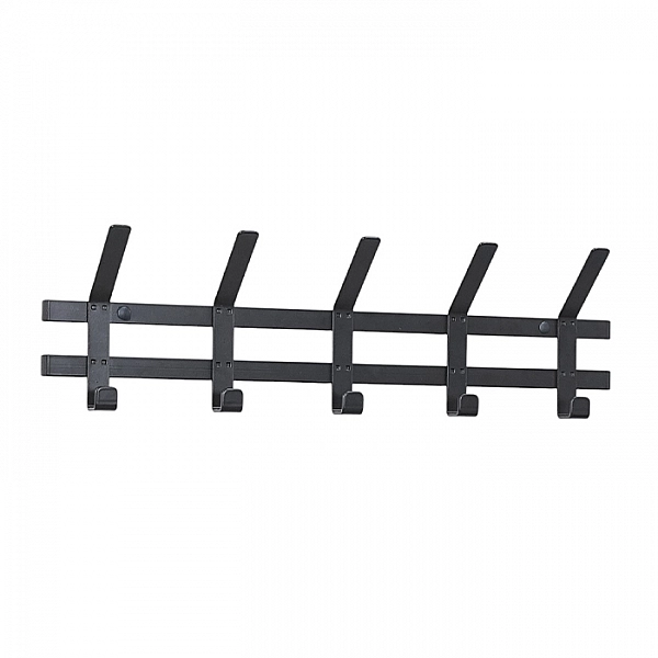 Вешалка настенная ЗМИ Торонто 5 ВНТ5Б черный