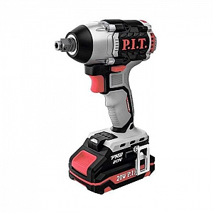 Гайковерт ударный P.I.T. PIW20H-300B/4 АКБ и ЗУ