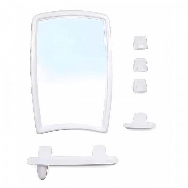 Набор зеркало для ванной комнаты Berossi 51с-2005 НВ 04101000 снежно-белый