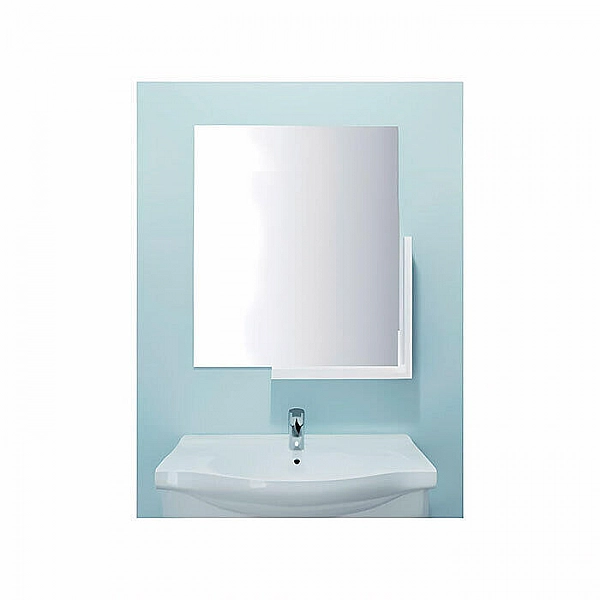 Набор зеркало для ванной комнаты Berossi ВК Neo НВ 11601000 снежно-белый