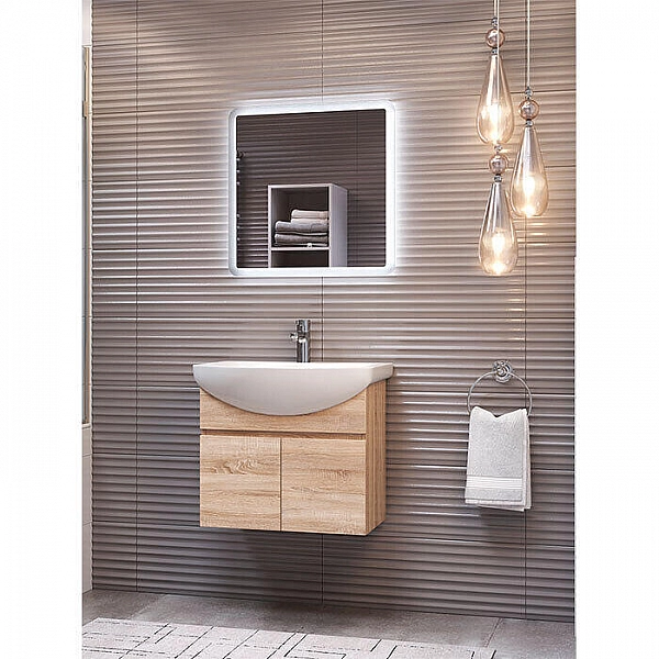 Зеркало Vigo Wing Classic 600 081 600*600 мм с бесконтактныи сенсором