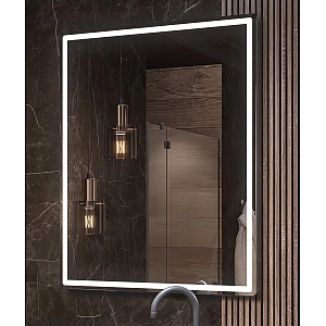 Зеркало Vigo Roberta Comfort 800 168 800*1000 мм с подсветкой и антизапотеванием. Изображение - 2