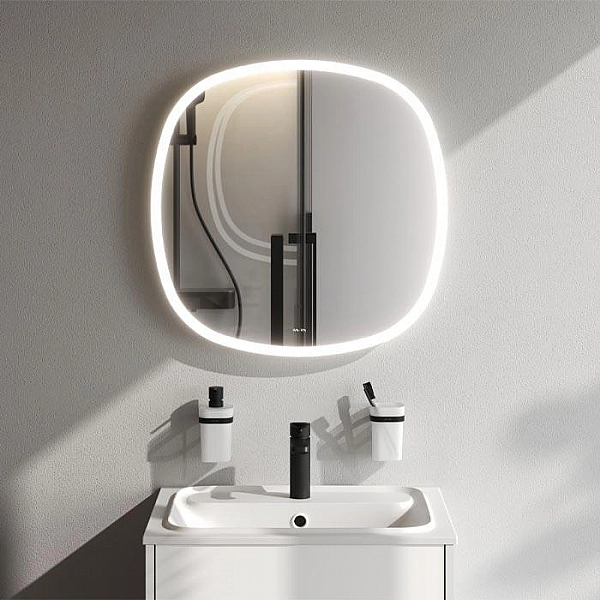 Зеркало AM.PM Func M8FMOX0651WGS 650*650 мм