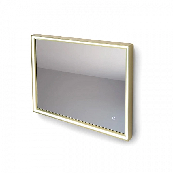 Зеркало Алмаз-Люкс Lumino brass 8060s-6 с подсветкой