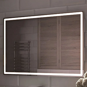 Зеркало Vigo Geometry Comfort 1000 064 1000*700 мм с подсветкой и антизапотеванием с бесконтактным сенсором. Изображение - 4