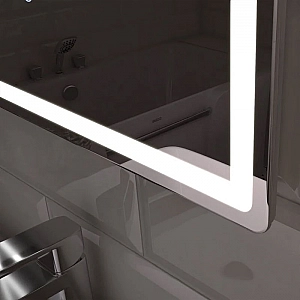 Зеркало Vigo Geometry Comfort 1000 064 1000*700 мм с подсветкой и антизапотеванием с бесконтактным сенсором. Изображение - 5