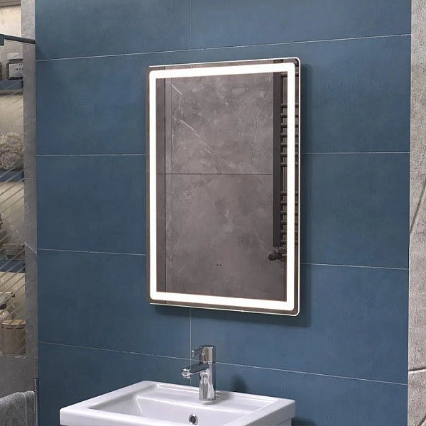 Зеркало Vigo Geometry Classic 500 070 с подсветкой 500*700 мм