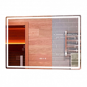 Зеркало Vigo Geometry Luxe 1000 211 1000 мм с бесконтактным сенсором