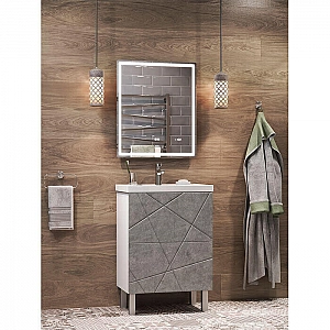 Зеркало Vigo Geometry Luxe 600 208 600 мм бесконтактное. Изображение - 1