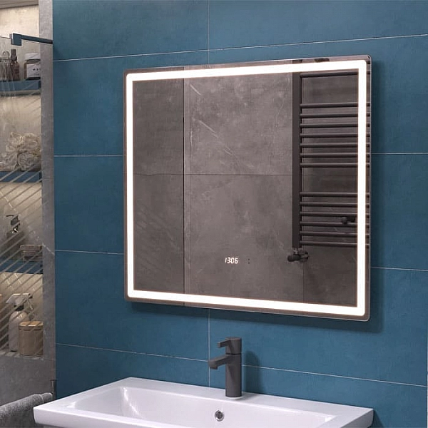 Зеркало Vigo Geometry Luxe 800 210 800*700 мм бесконтактное