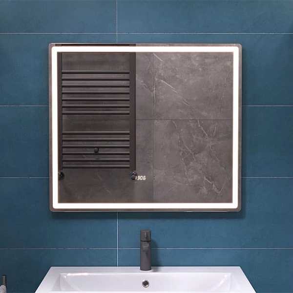 Зеркало Vigo Geometry Luxe 800 210 800*700 мм бесконтактное