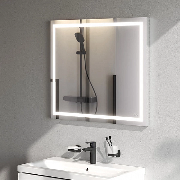 УЦЕНКА Зеркало AM.PM Gem M91AMOX0801WG 800*700 мм