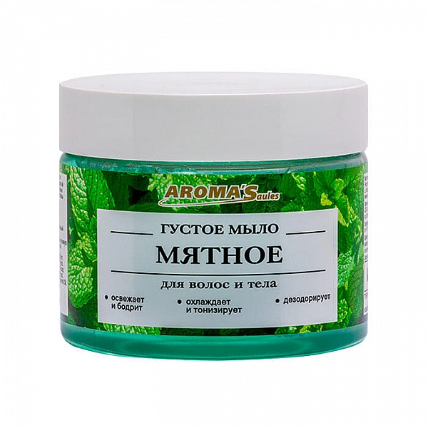 Мыло густое Aroma Saules Мятное 250 г