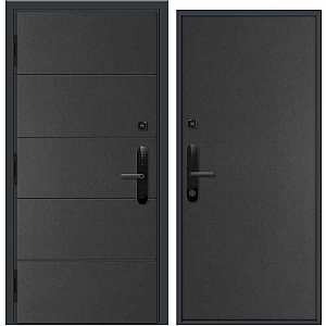 Дверь Nord Doors Амати А13 внутренняя комбинированная глухая левая 2060*980 мм slotex 1020 6