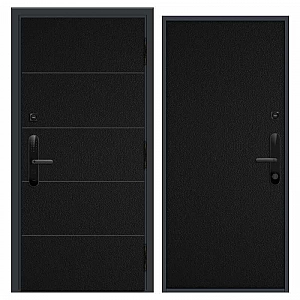 Дверь Nord Doors Амати А13 внутренняя комбинированная глухая правая 2060*980 мм slotex 1021 S