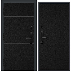 Дверь Nord Doors Амати А13 внутренняя комбинированная глухая левая 2060*880 мм slotex 1021 S